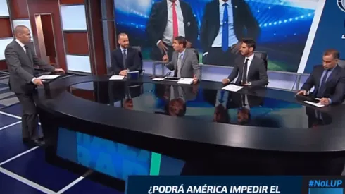 Foto de los periodistas de Fox Sports.
