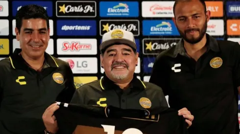 El mensaje cómico de Maradona al Presidente de Dorados