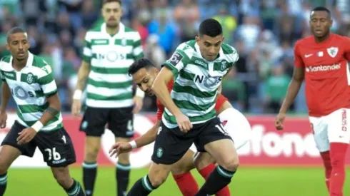 Rodrigo Battaglia en Sporting de Lisboa.
