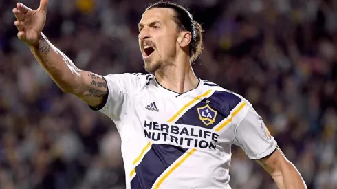 Zlatan Ibrahimovic en Los Ángeles Galaxy.
