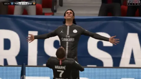 FIFA 19: Cavani encabeza el equipo de la semana