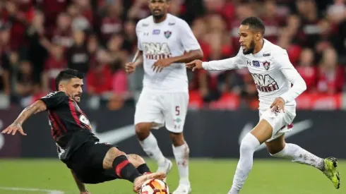 Fluminense vs Paranaense (Foto: AFP)
