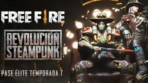 Free Fire presenta su nuevo pase élite: Steampunk