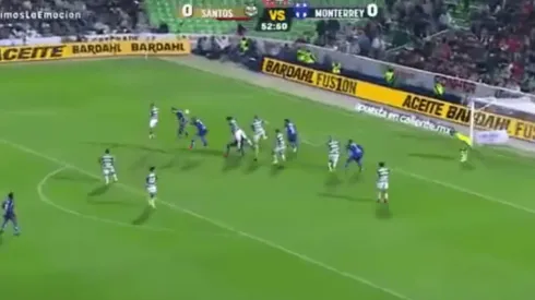 Nico Sánchez le da la ventaja parcial a los Rayados.