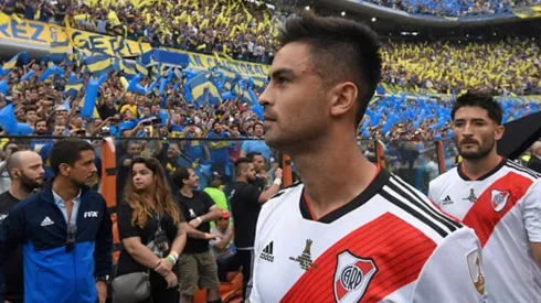 El Pity Martínez metió la primera selfie desde el avión que lleva a River a Madrid