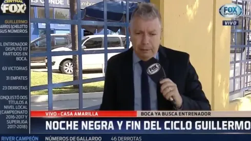 Claudio Freire, periodista de Fox Sports.
