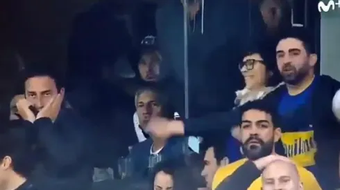 Lionel Messi en el estadio de Real Madrid.
