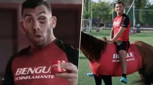 Hasta el caballo de la publicidad está re caliente con la Copa que perdió Boca