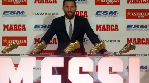 La confesión de Messi tras recibir su quinta Bota de Oro