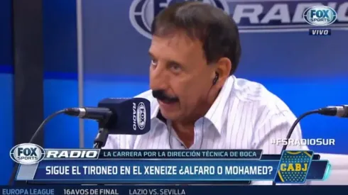 Roberto Leto en Fox Sports Radio.
