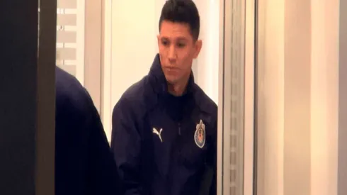 Jesús Molina se puso la ropa de Chivas por primera vez