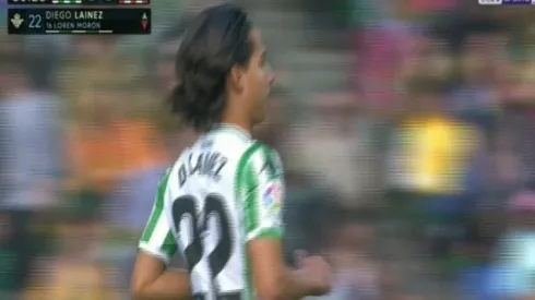 Épico triunfo del Betis en el debut de Diego Lainez