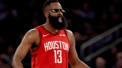 Épico troleo de Harden a la afición de los Knicks