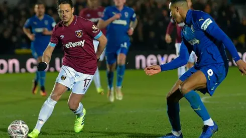 Papelón del West Ham de Chicharito en FA Cup: Eliminado contra el último de la tercera división