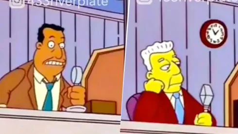 Viral: con Los Simpson, un video compara el relato original del gol del Pity con el de un fanático de Boca