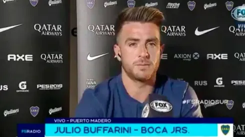 Buffa, en diálogo con Fox Sports.
