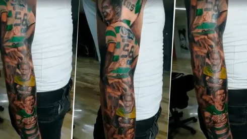 No busquen más, ya encontramos al fanático del mes y tiene un espectacular tatuaje de Santos Laguna