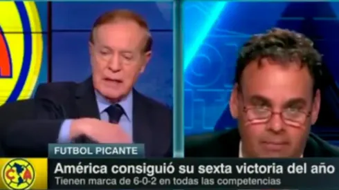 José Ramón Fernández cruzó a Faitelson al aire: "¡Eres un descarado americanista!"