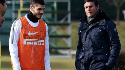 A Zanetti le preguntaron por Icardi y le marcó la cancha con una frase