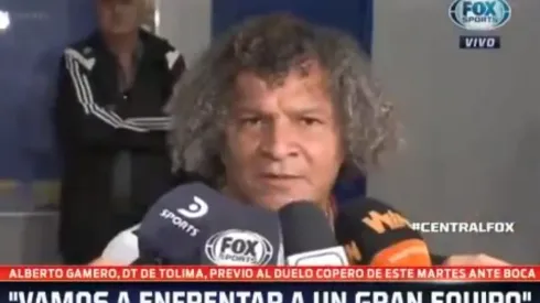 El entrenador de Tolima demostró respeto total por La Bombonera y sorprendió: "Firmo el empate"