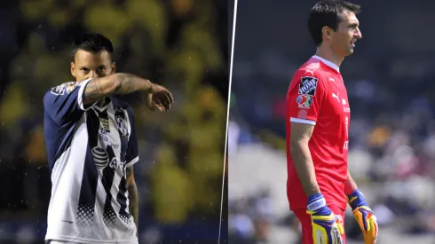 Gracioso momento en el entrenamiento de Rayados.
