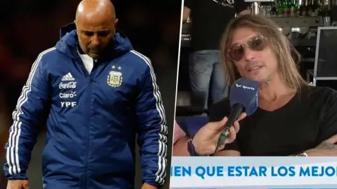 Caniggia trolleó a Sampaoli en vivo: "Lástima que no siguió..."