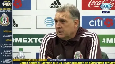 Martino sigue molesto con el Porto.
