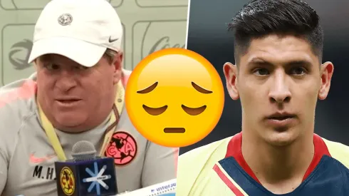 Aunque no le guste nada, Miguel Herrera sabe que Édson Álvarez tiene las horas contadas en Coapa