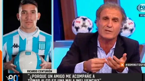 Ruggeri le habló como un padre a Centurión: "Tus amigos te tienen que dejar solo"