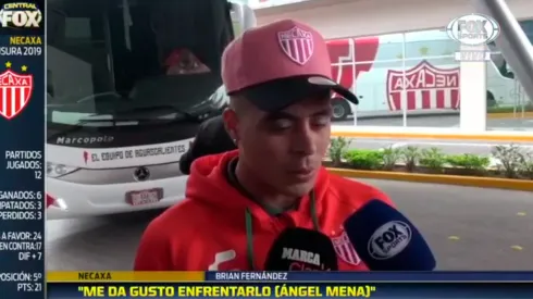 Brian Fernández habla del duelo de goleadores que tendrá contra Ángel Mena