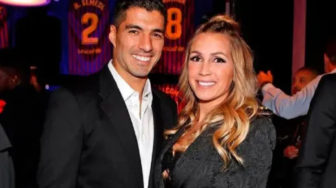 Lucho y Sofia, juntos en una gala.
