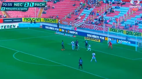 La magia de Cardona le sirve el gol a Barreiro y Pachuca logra igualar el marcador