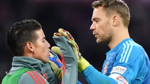 La respuesta de Neuer a James al pedirle fotos para sus amigos