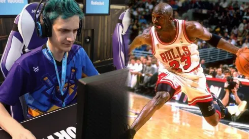 A Ninja lo compararon con Michael Jordan y reaccionó de la manera menos pensada