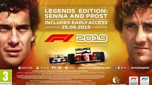 Ayrton Senna y Alain Prost regresan en el nuevo F1 2019 Edición Leyenda