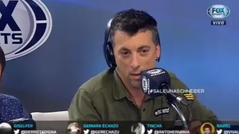 Matías Palacios en 'Fox Sports Radio'.
