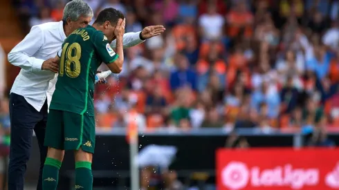 Quique Setién habló de Guardado y de la peor semana de Betis