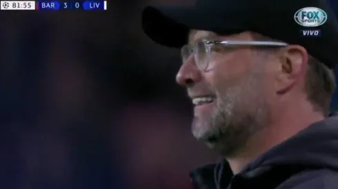 Hasta él lo disfrutó: la cara de Klopp tras ver el golazo de tiro libre de Messi