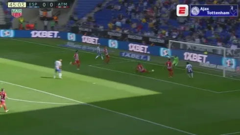 Gol en contra de Godín.