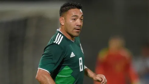 Marco Fabián alentó a Canelo en la previa