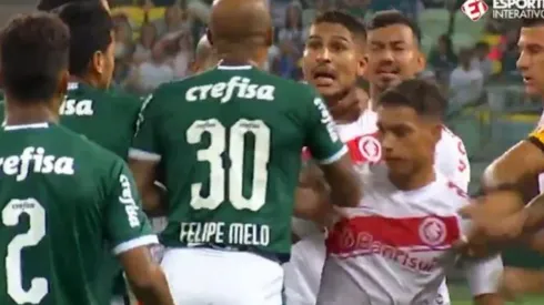 Video: El fuerte cruce entre Guerrero y Felipe Melo