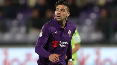 Giovanni Simeone en la Fiorentina.
