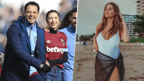 Foto de Javier Hernández con Sarah.
