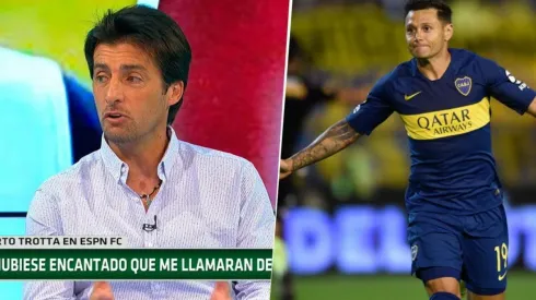 Trotta: "Zárate no fue a Boca por plata, lo hizo para sacarse la espina de jugar en un grande"