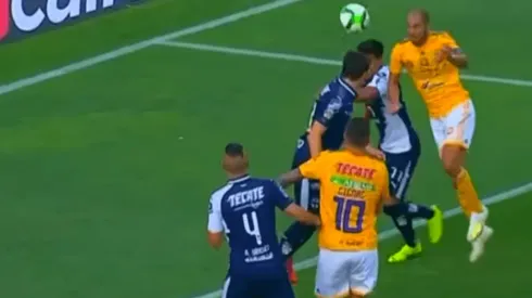 Guido Pizarro hizo el primero de Tigres y quedó tirado en el césped