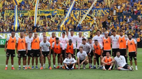 Conmovedor apoyo para Tigres antes de la Final de Vuelta en el Volcán