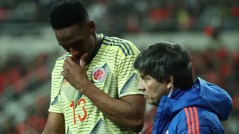 Yerry Mina, jugador de la Selección Colombia.
