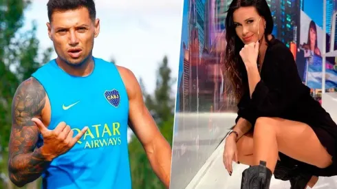 Mauro Zárate entrenando.