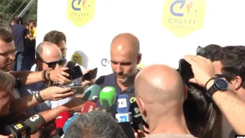 Josep Guardiola no está del todo seguro.
