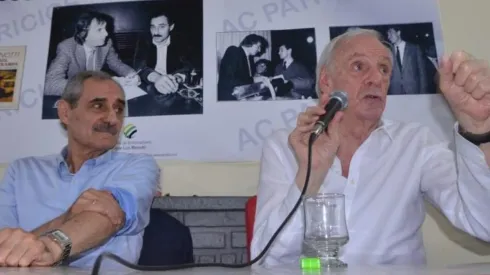 Ángel Cappa y César Menotti, juntos.
